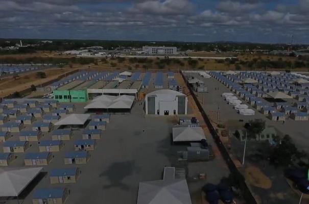 Tão logo seja todo equipado, secretário acredita que Hospital de Campanha entrará em funcionamento o mais rápido possível (Foto: Reprodução/Operação Acolhida)