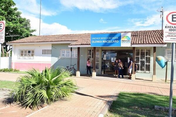A unidade básica de saúde Olenka Macellaro, no bairro Caimbé, funcionará das 8h às 19h para atender casos de covid-19 (Foto: Nilzete Franco/FolhaBV)