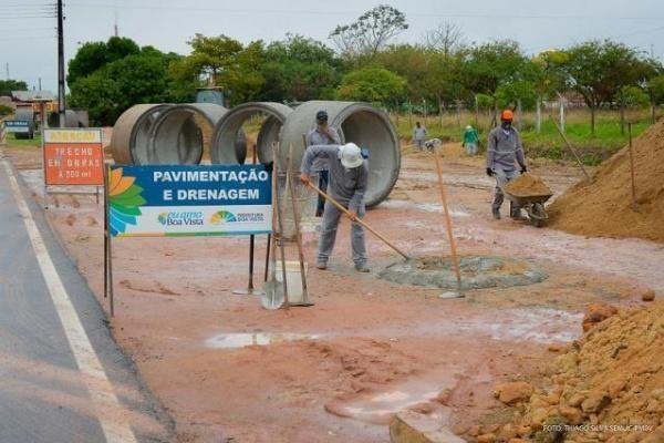 Atualmente, a prefeitura trabalha no fechamento da antiga vala do Bairro dos Estados (Foto: Divulgação)