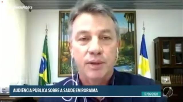 Governador Antonio Denarium (Foto: Reprodução / Youtube ALERR)