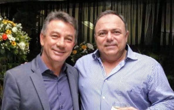 O governador Antonio Denarium esteve reunido com Eduardo Pazuello em Brasília (Foto: Divulgação)