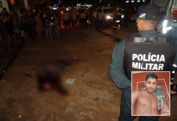 A Polícia Militar também foi acionada e fez o isolamento do local até a chegada do IML (Foto: Aldenio Soares)
