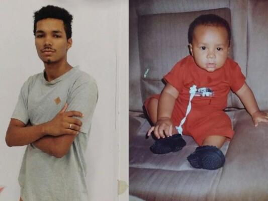 O jovem Raylson Rodriguez, hoje com 19 anos, foi adotado em 2001 em uma casa no Hélio Campos - Foto: Arquivo Pessoal