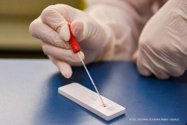 Todas as 366 confirmações foram obtidas em testes rápidos nesta sexta (Foto: PMBV)