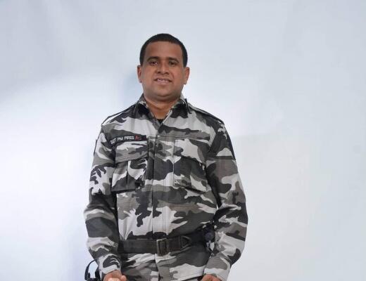 Sargento Leomilton Pires morreu no local. Ele fazia parte da equipe do Gate da PMRR - Foto: Divulgação