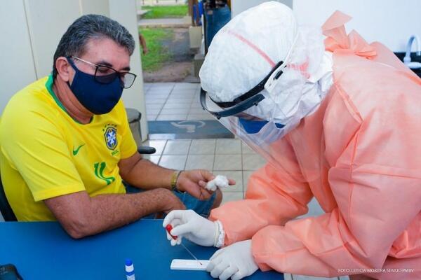 A maior parte das confirmações veio dos testes rápidos, ao todo foram 428 - Foto: PMBV
