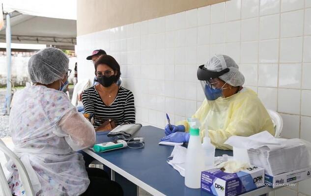 A maioria dos casos positivos desta quarta foram confirmados por testes rápidos, 456 ao todo - Foto: PMBV
