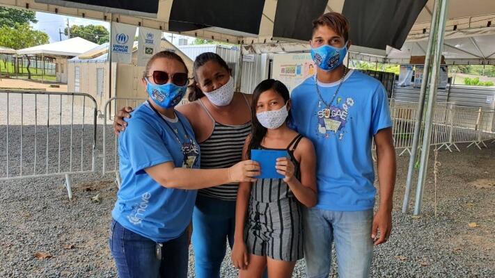 O objetivo do concurso foi unir esforços em conjunto com estudantes e o Unicef para combater a Covid-19 (Foto: Coletivo Mosaico)