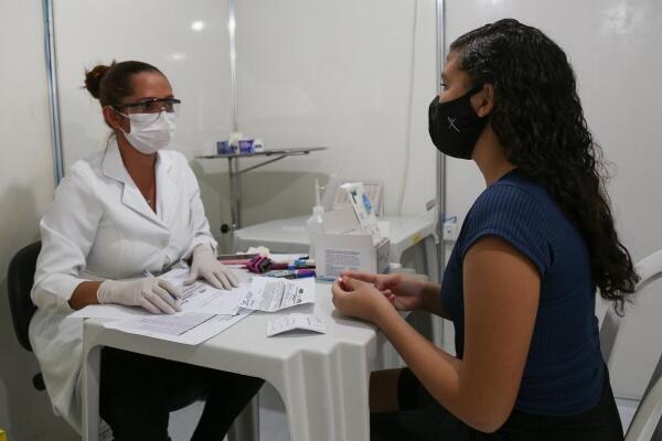 Mais de 300 testes rápidos tiveram resultado positivo (Foto: Semuc PMBV)