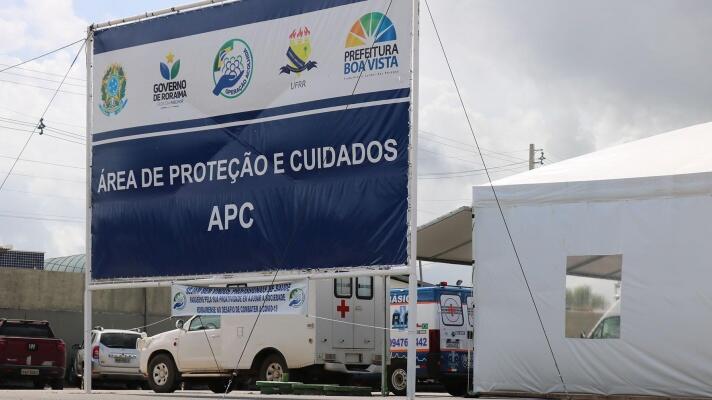 Hospital de Campanha passou a funcionar no mês de abril deste ano (Foto: Nilzete Franco/FolhaBV)