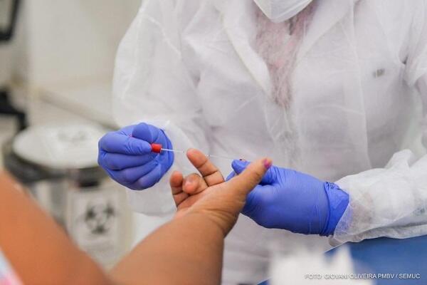 Mais de 760 testes rápidos foram realizados (Foto: Giovani Oliveira / Semuc PMBV)