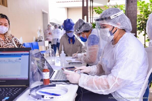 Unidades básicas fizeram mais de 2,3 mil atendimentos (Foto: Giovani Oliveira / Semuc PMBV)