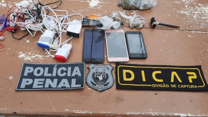Revista foi realizada na manhã desta quinta-feira, 13 - Foto: Divulgação/Polícia Penal