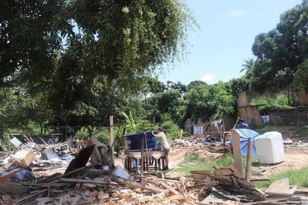 Os servidores da PMBV não teriam nem esperado as pessoas retirarem seus pertences - Foto: Divulgação