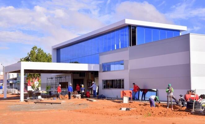 O Hospital de Amor está com mais de 70% das obras concluídas, e a previsão é de que em outubro deste ano comece os primeiros atendimentos (Foto: Secom/RR)