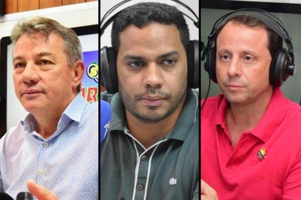 O governador Antonio Denarium, o deputado federal Jhonatan de Jesus e o reitor da UFRR, José Geraldo Ticianeli são os entrevistados (Foto: Arquivo FolhaBV)