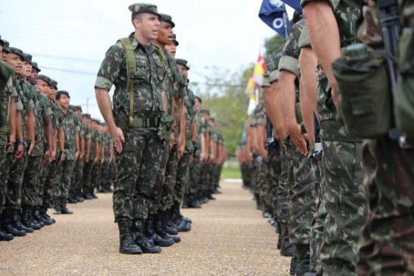 No Brasil o alistamento militar é obrigatório (Foto: Ascom1ªBrigada/Divulgação)