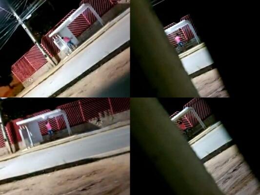 Imagens foram mostradas à equipe e o rapaz foi preso - Foto: Reprodução/Divulgação