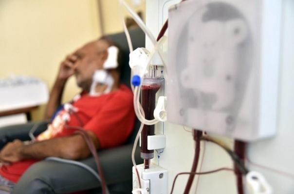 Paciente durante tratamento de hemodiálise - Foto: Pillar Pedreira/Agência Senado