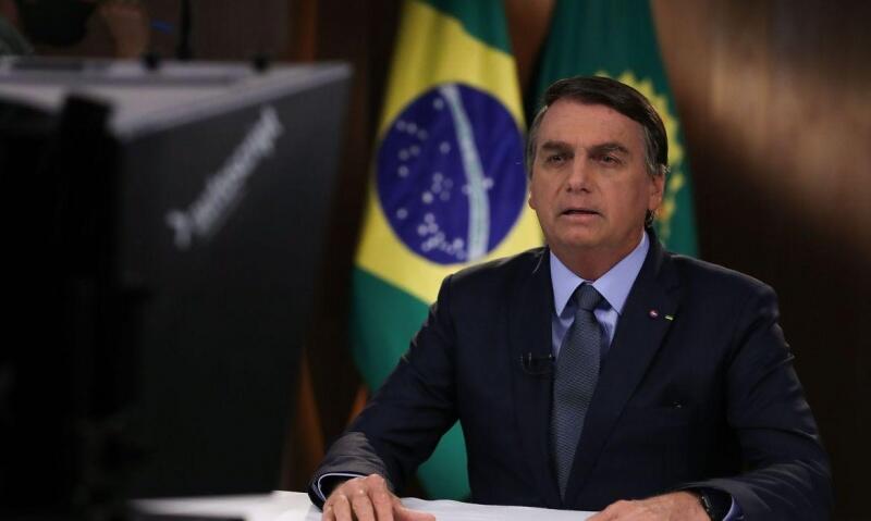 Bolsonaro falou na sessão de debates da 75ª Assembleia Geral das Nações Unidas (ONU) (Foto: Marcos Côrrea/Agência Brasil)