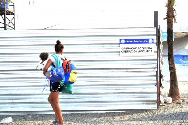 Atualmente há cinco mil venezuelanos nos abrigos da Operação Acolhida - Foto: Arquivo FolhaBV