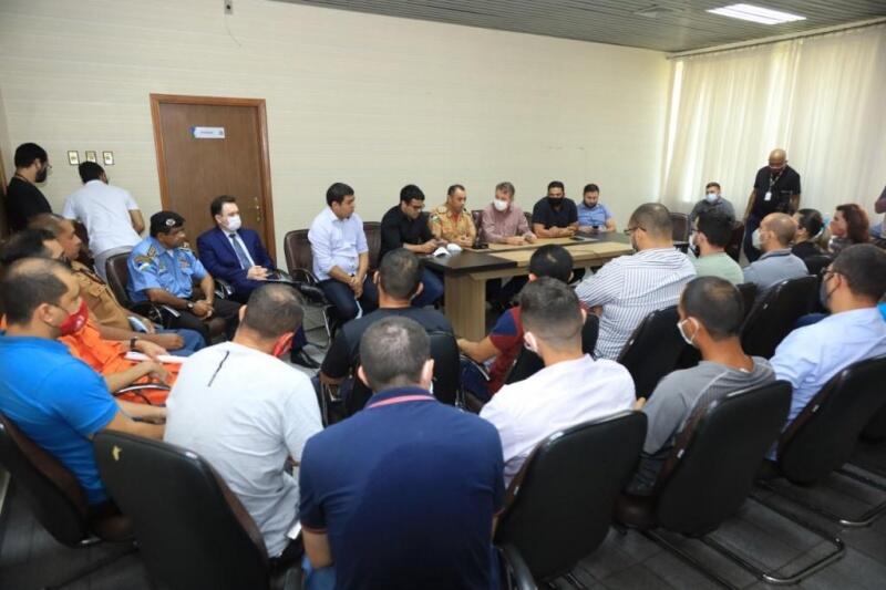 A decisão foi anunciada pelo governador Antonio Denarium na manhã desta segunda-feira, 28, durante reunião no Palácio Senador Hélio Campos (Foto: Ederson Brito/SecomRR)