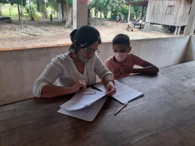 O modelo de ensino remoto foi retomado nesta segunda-feira, 19 (Foto: Divulgação)