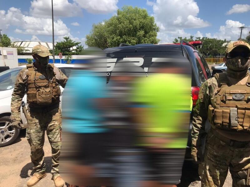 Uma investigação realizada por policiais Civis do Cantá resultou no cumprimento dos mandados (Foto: Ascom/Polícia Civil)