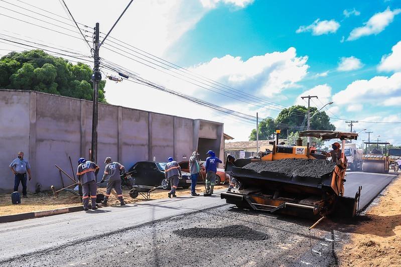 As interdições ocorrerão por trechos, sendo liberados gradativamente após a conclusão (Fotos: Semuc/PMBV)