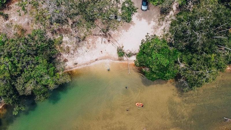 A Coluna Roraima ao extremo foi atrás e trouxe diversas opções, entre balneários, parques aquáticos e praias (Foto: Roraima ao Extremo)