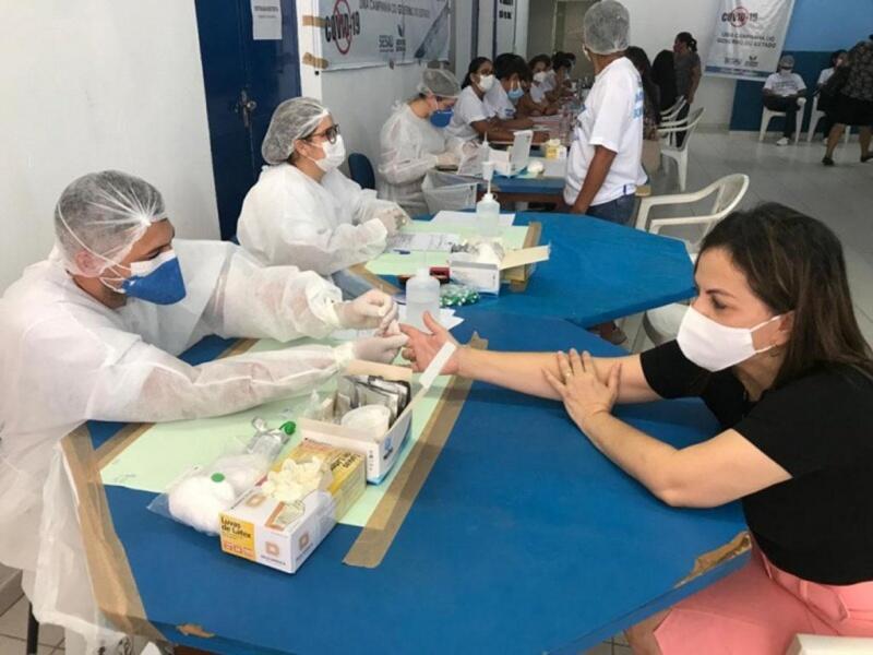Resultado é proveniente principalmente de testes rápidos realizados neste domingo (Foto: Secom-RR)