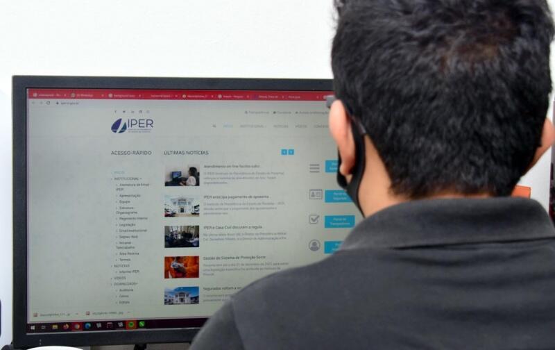 O servidor pode solicitar os agendamentos através do e-mail: atendimento@iper.rr.gov.br (Foto: Nilzete Franco)