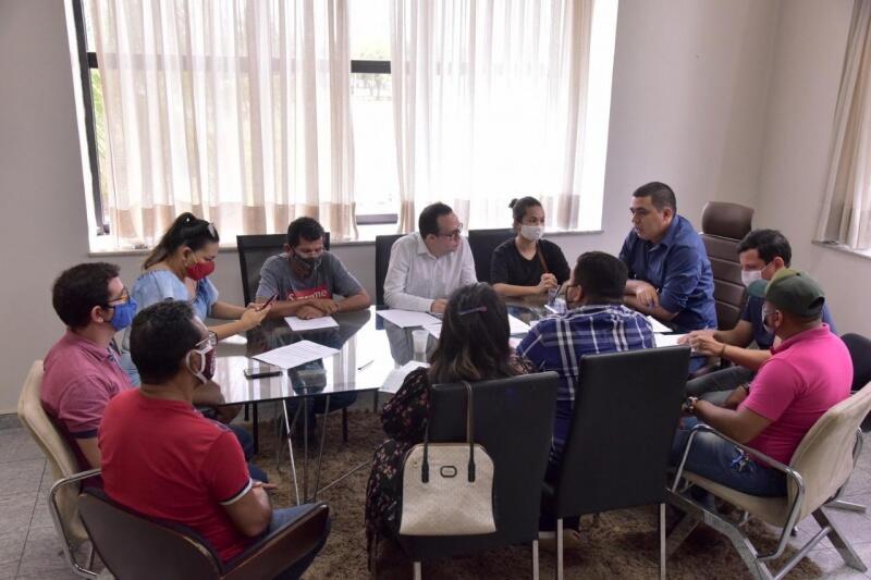 Artistas participaram de reunião com Governo (Foto: Neto Figueredo-SecomRR)