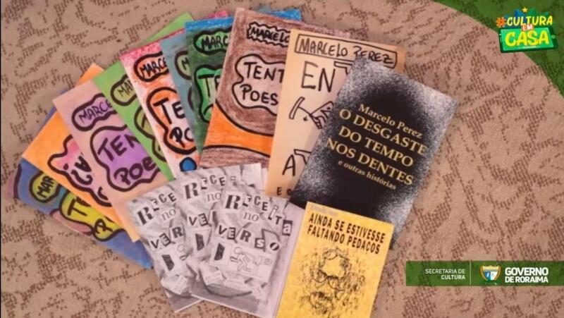O Receita no Verso surgiu em 2012 como projeto de estágio no curso de Letras/Literatura, na UFRR (Foto: Divulgação)