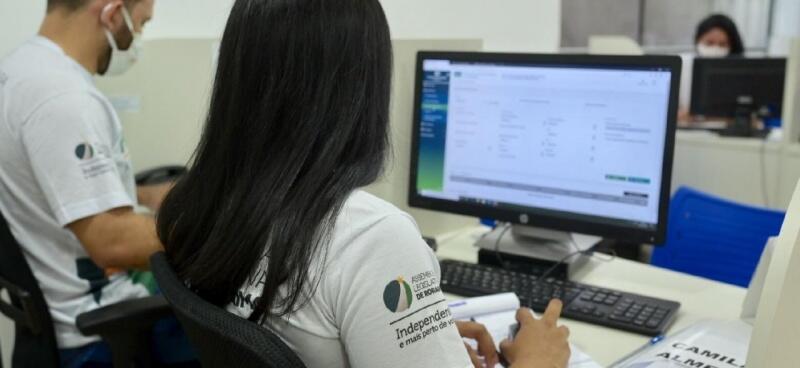 A partir de segunda-feira (14), a população poderá agendar os serviços presenciais (Foto: Ascom/Ale-RR)