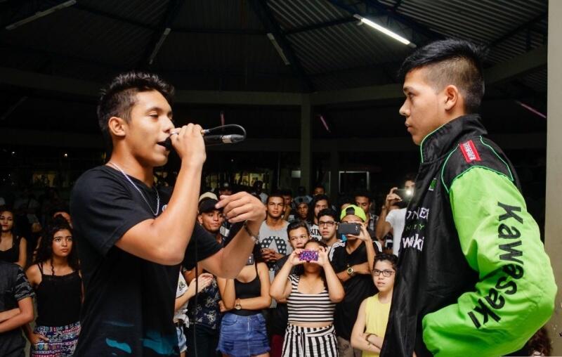 Haverá atrações locais do movimento Hip-Hop, como o rapper B-zack e Crazy Crew (Foto: Jeffrey Gomes)