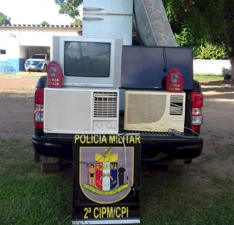 Todos os objetos subtraídos foram encontrados por agentes em menos de 24h. (Foto: Divulgação)