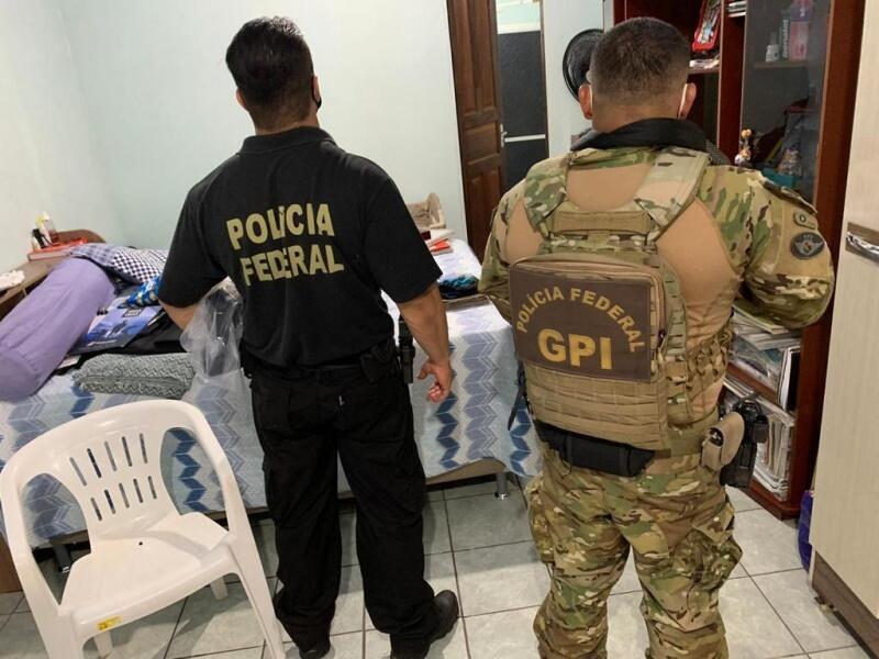 Na operação teriam sido presos o ex e o atual presidente de um sindicato em Roraima (Foto: Ascom/PF-RR)