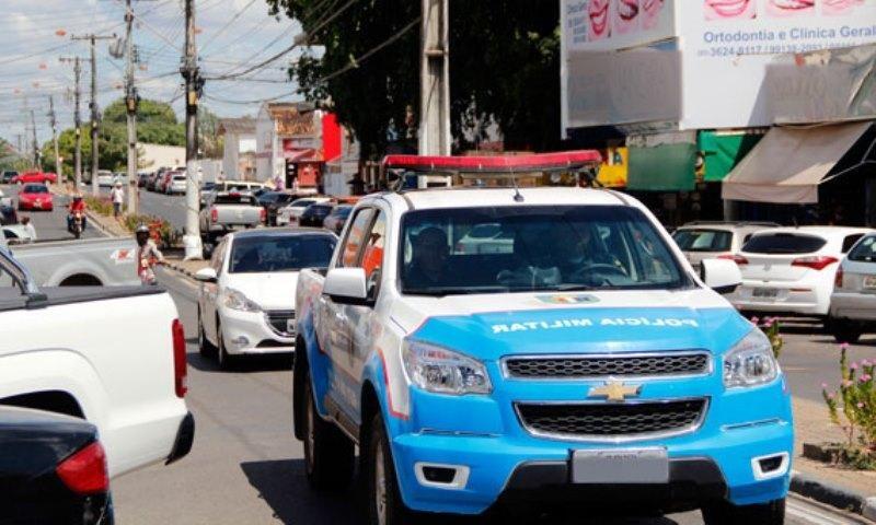 Será reforçado o policiamento em diversos locais, como vias de grande fluxo de veículos e em locais de aglomeração de pessoas. (Foto: Divulgação)