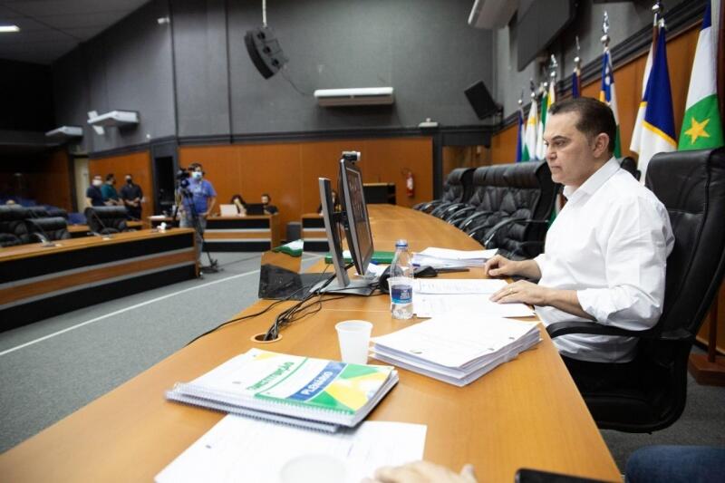 LOA 2021 foi aprovada em sessão ordinária nesta quarta (Foto: Supcom ALE-RR)
