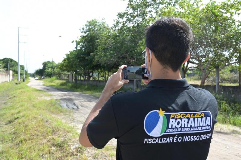 Problema foi denunciado à equipe do Fiscaliza Roraima, na ALE-RR (Foto: Supcom ALE)