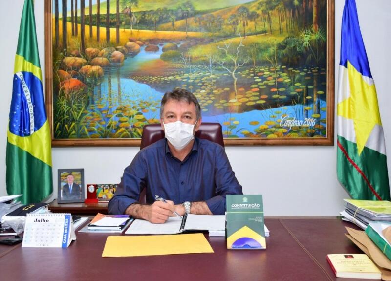 Governador Antonio Denarium (Foto: Nilzete Franco/FolhaBV)