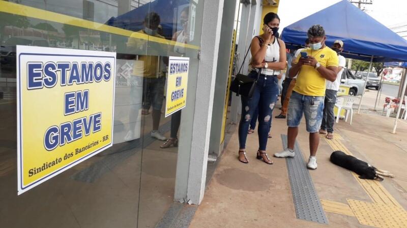 Paralisação também ocorre em Roraima (Foto: Nilzete Franco/FolhaBV)