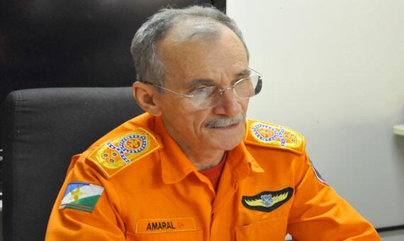 Comandante do Corpo de Bombeiros, coronel Edivaldo Amaral: “Verbas foram repassadas de forma tardia, no momento em que começaram as chuvas no Estado”. (Foto: Rodrigo Sales)