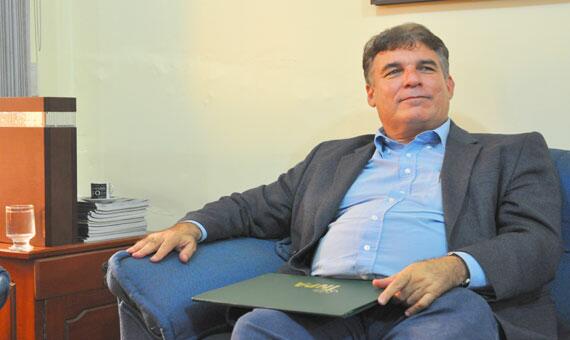 Diretor do Inpa, Luiz Renato de França: parceria com cursos da UFRR (Foto: Diane Sampaio)
