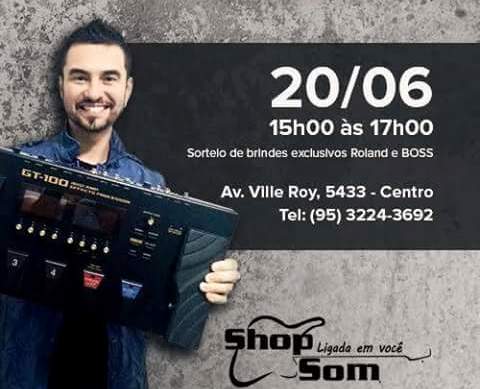 Fabinho Lyma promove evento didático com dicas e demonstrações musicais no sábado, 20 (Foto: Divulgação)