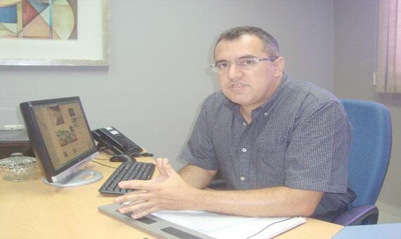 Vice-presidente do Sindicato da Indústria da Construção Civil do Estado de Roraima,  Clerlânio Holanda (Foto: Ribamar Rocha)