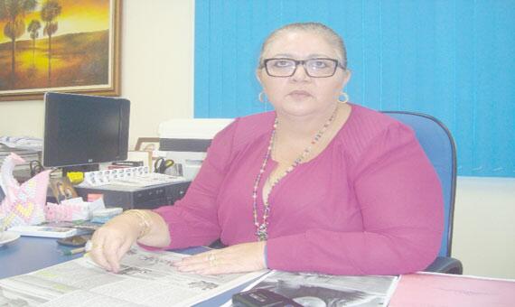 Secretária de Educação, Selma Mulinari: “Estamos cumprindo com todos os acordos feitos com o Sinter” (Foto: Ribamar Rocha)
