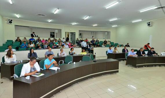 Estudantes de escolas privadas e de faculdades públicas e particulares participaram da audiência (Foto: Divulgação)