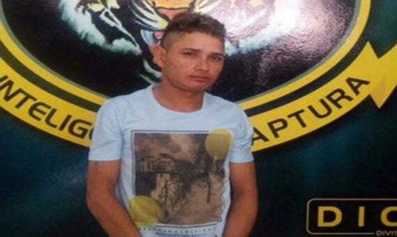Anderson Castro, o “Panela”, foi recapturado ontem em um salão de beleza em Mucajaí (Foto: Divulgação)